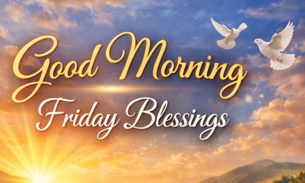 Good Morning Friday Blessings