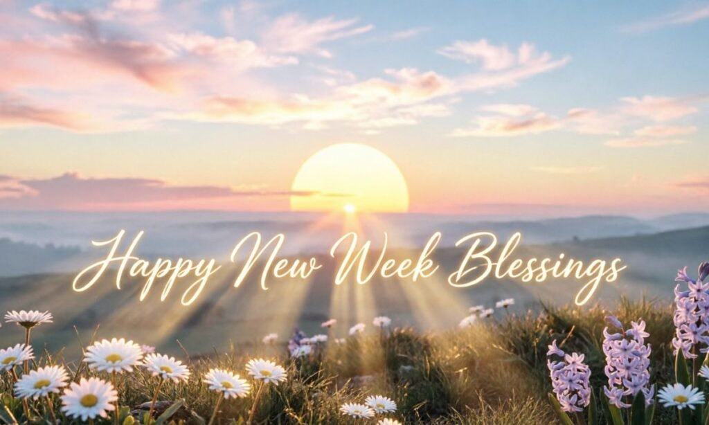 Happy New Week Blessings
