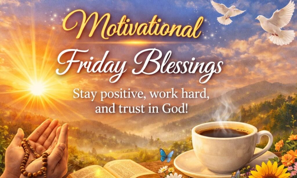 Motivational Friday Blessings