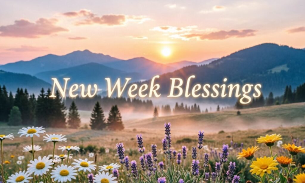 new week blessings images