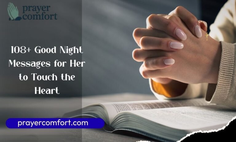 108+ Good Night Messages for Her to Touch the Heart