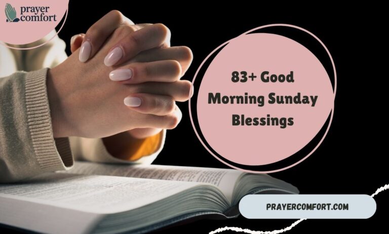 83+ Good Morning Sunday Blessings