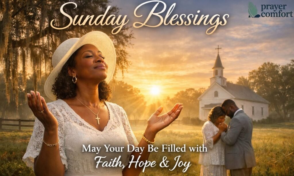 African American spiritual Sunday Blessings