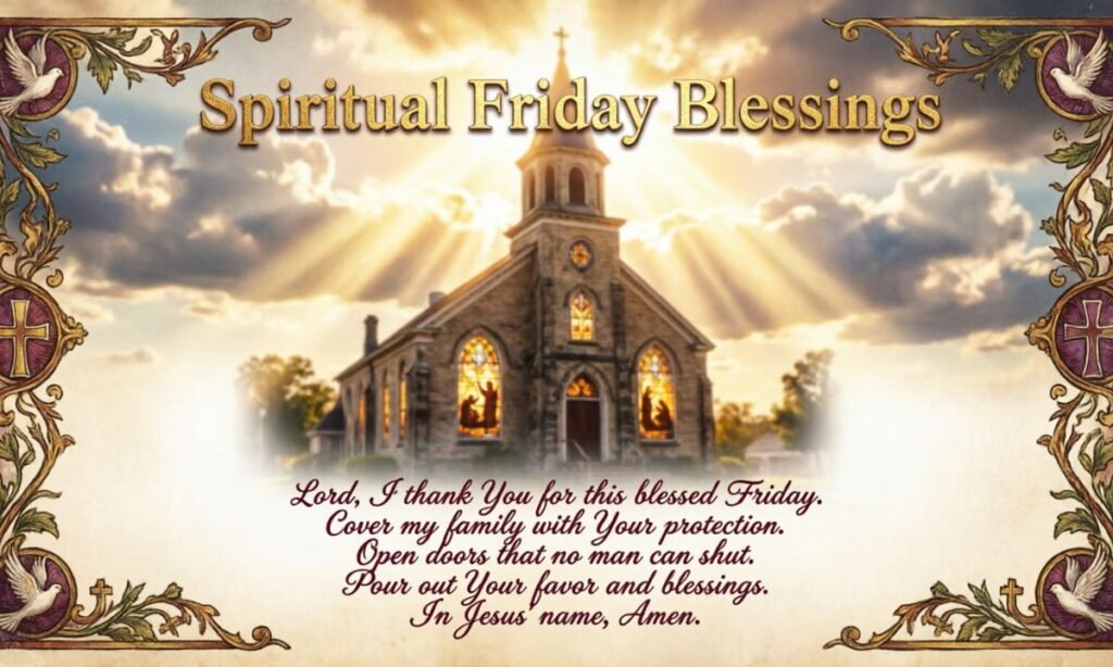 African American spiritual friday blessings