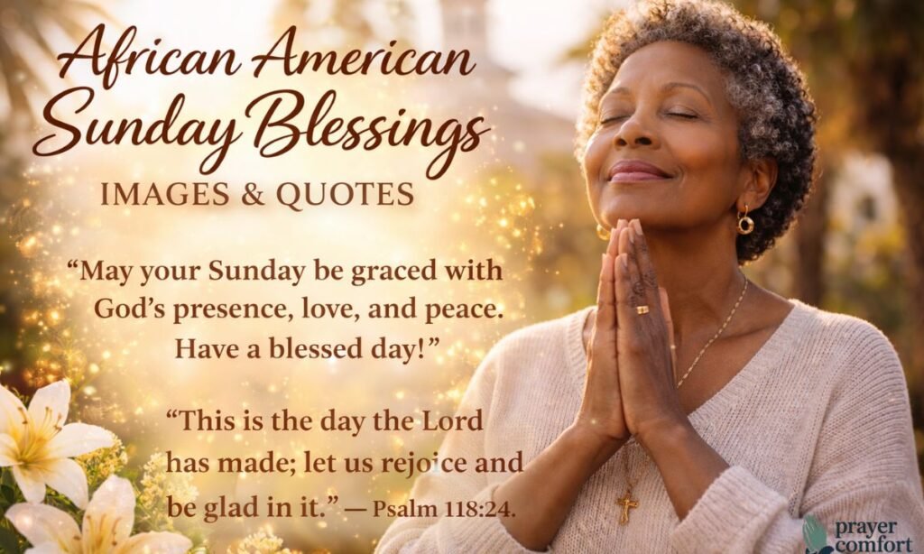 African American sunday blessings images and quotes​