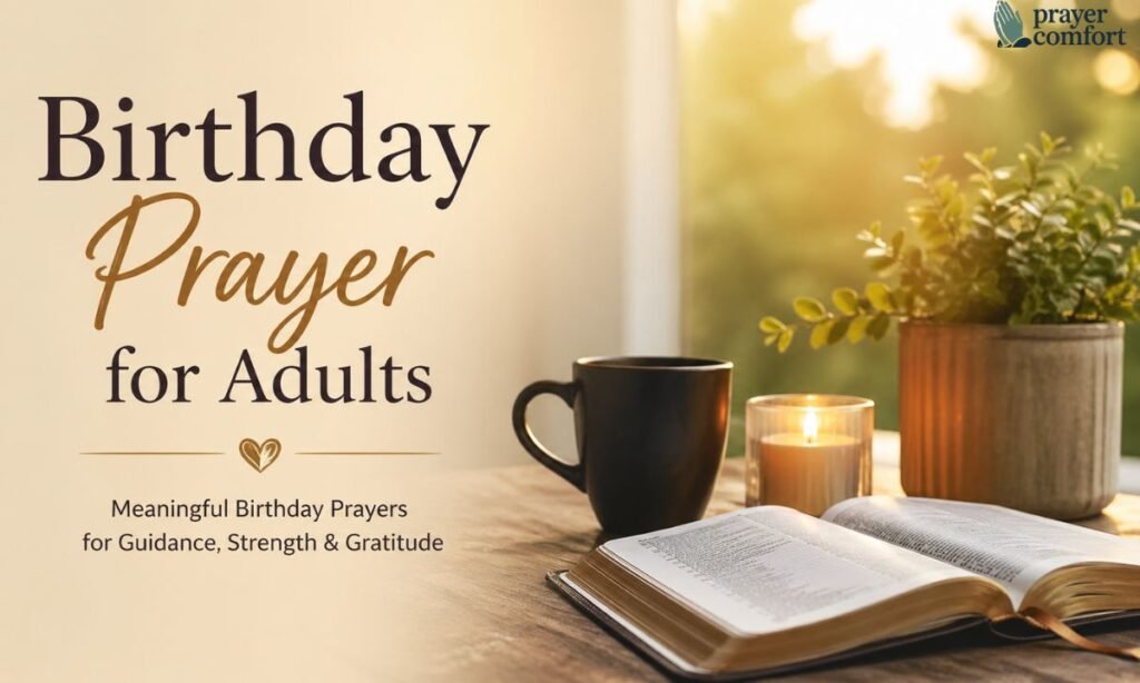 Birthday prayer for adults