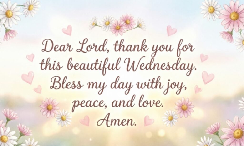 Cute Wednesday blessings