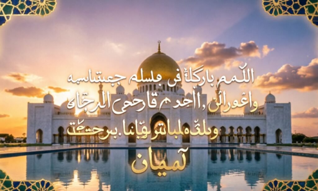 Friday blessings in Urdu