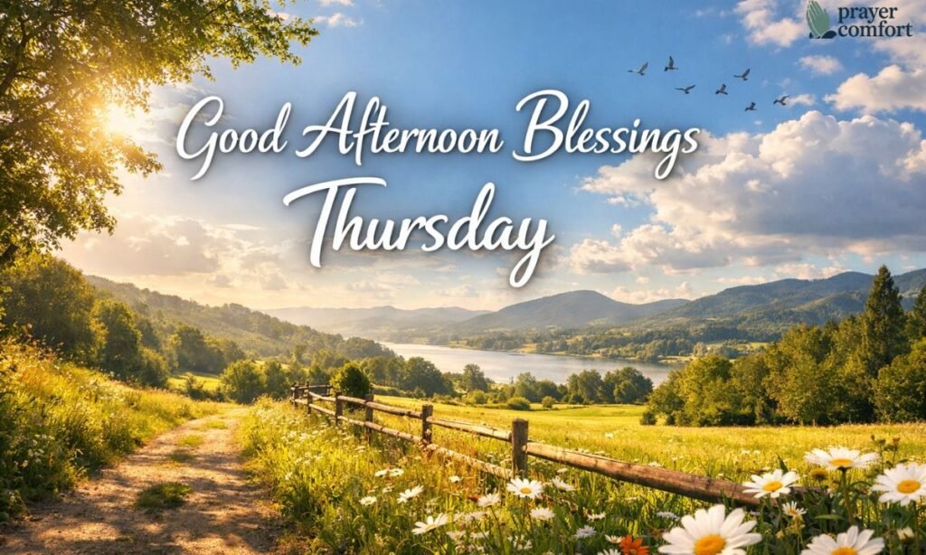 Good Afternoon Blessings Thursday