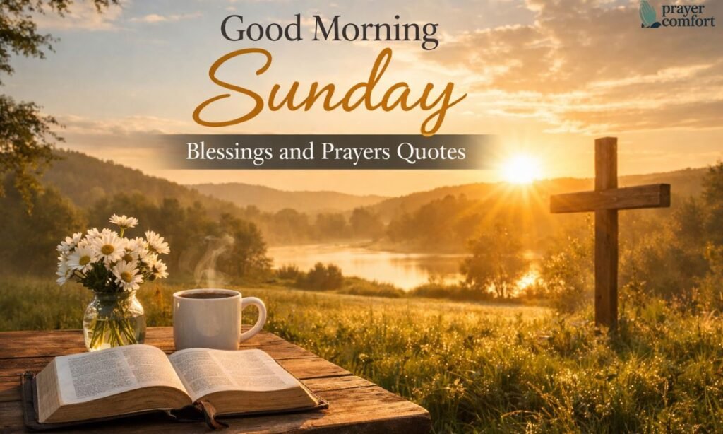 Good Morning Sunday Blessings and Prayers Quotes