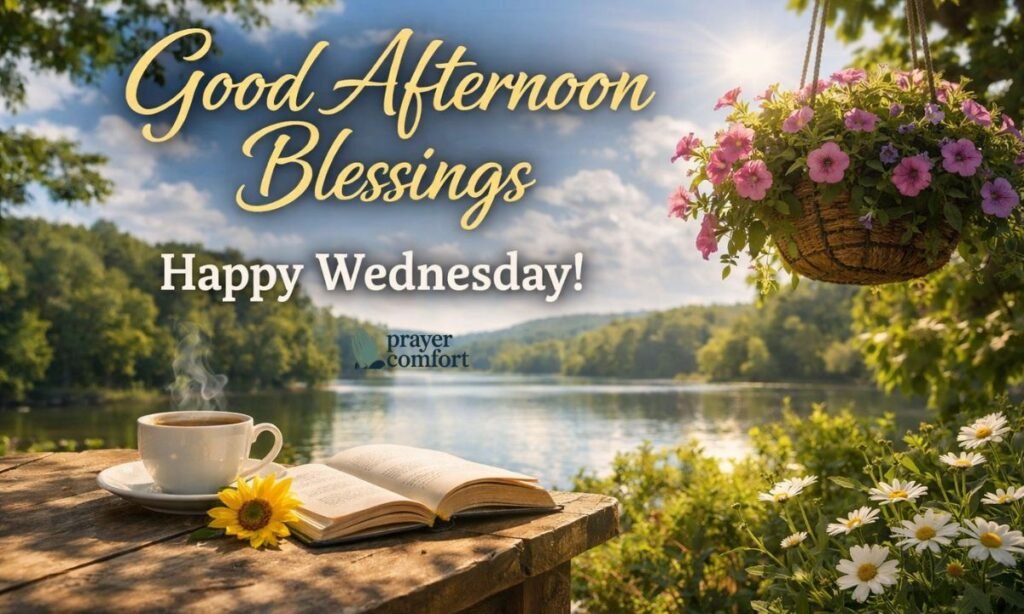 Good afternoon Blessings Wednesday