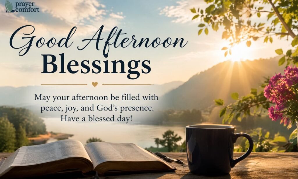 Good afternoon blessings Friday