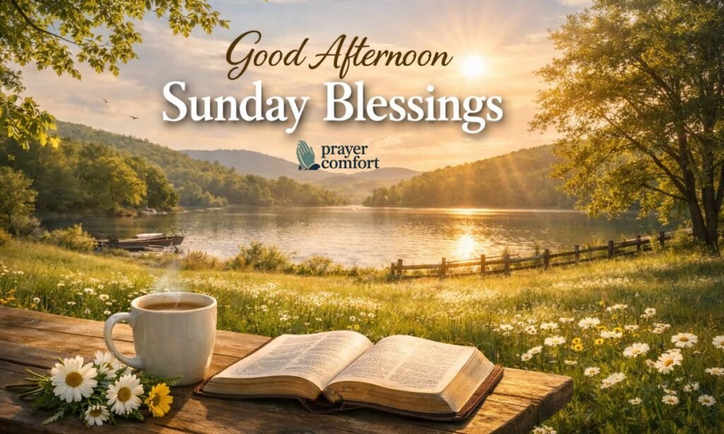 Good afternoon sunday blessings