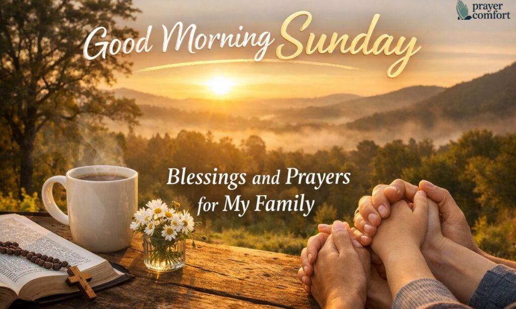 Good morning Sunday Blessings and Prayers for My Family