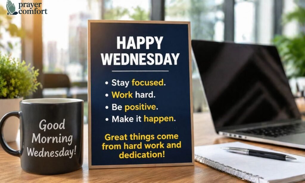 Good morning Wednesday motivational quotes for work