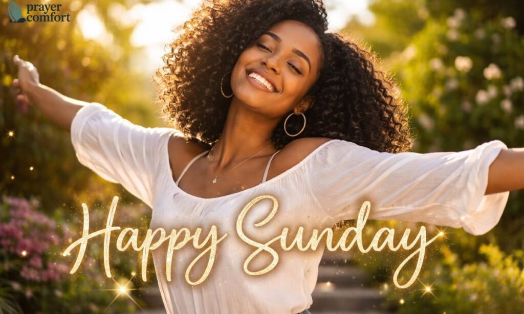 Happy Sunday Black woman Images gif