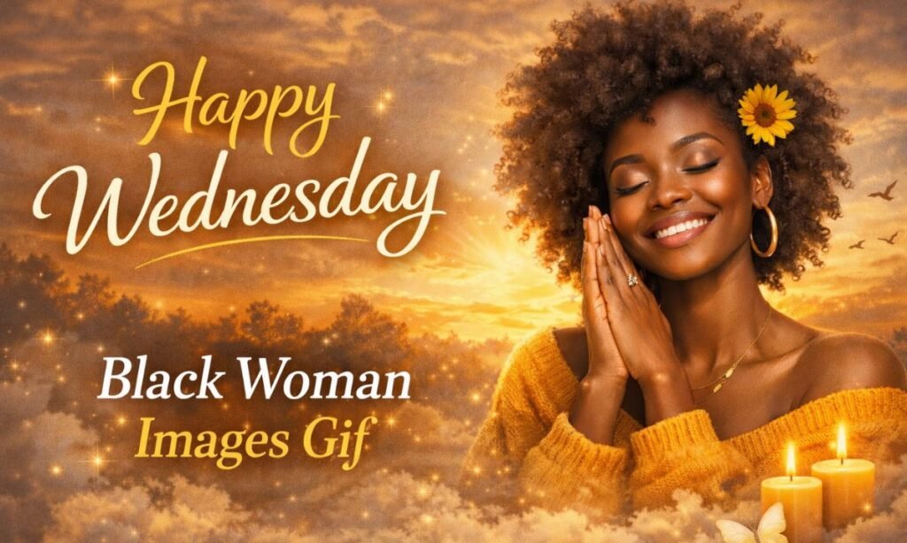 Happy Wednesday Black woman Images Gif