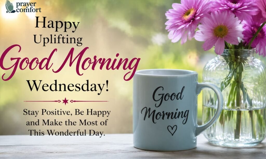 Happy uplifting good morning wednesday inspirational quotes