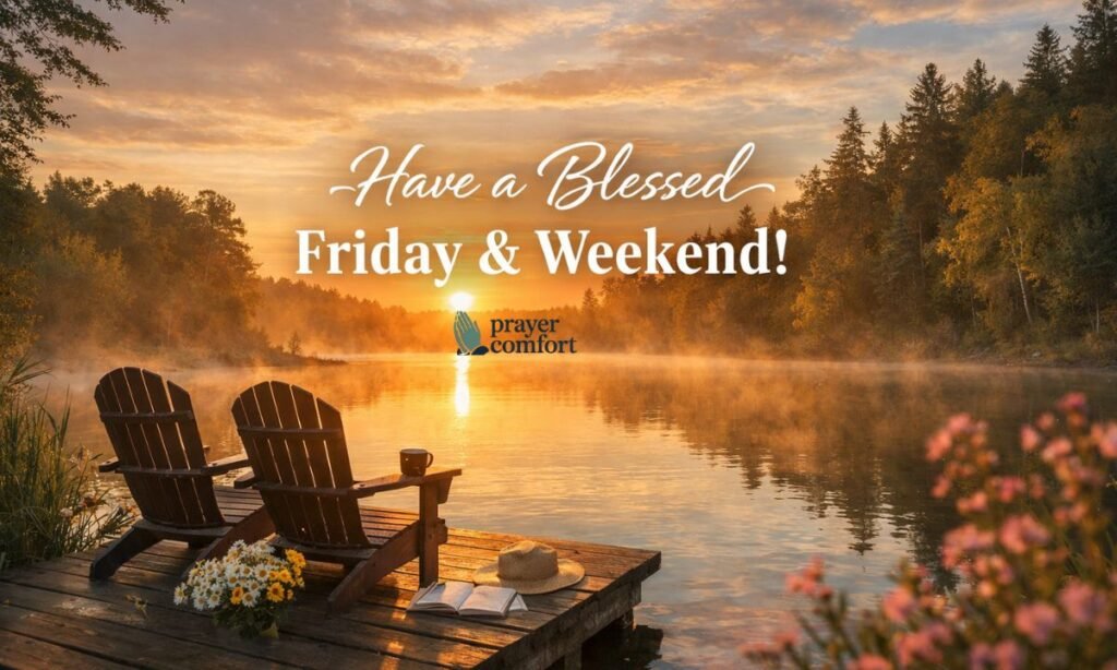 Have a blessed Friday and weekend