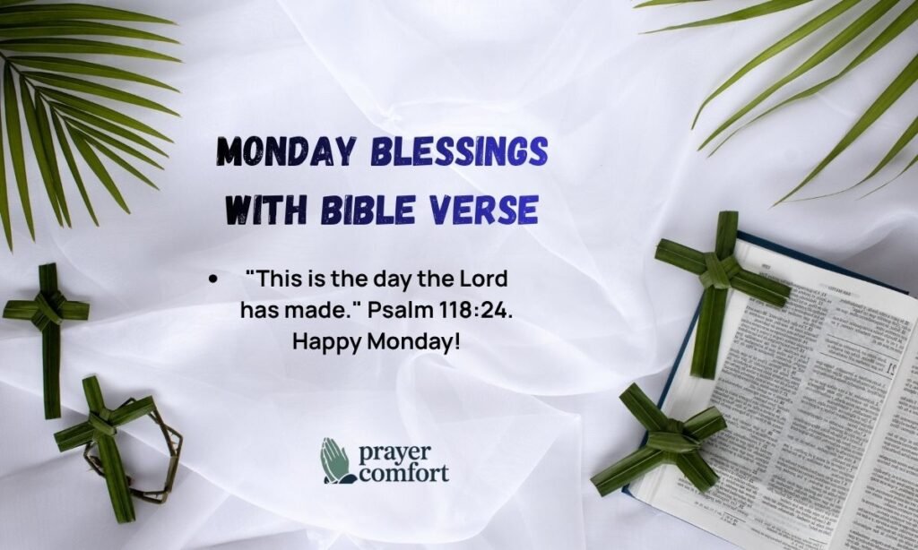 Monday Blessings with Bible Verse