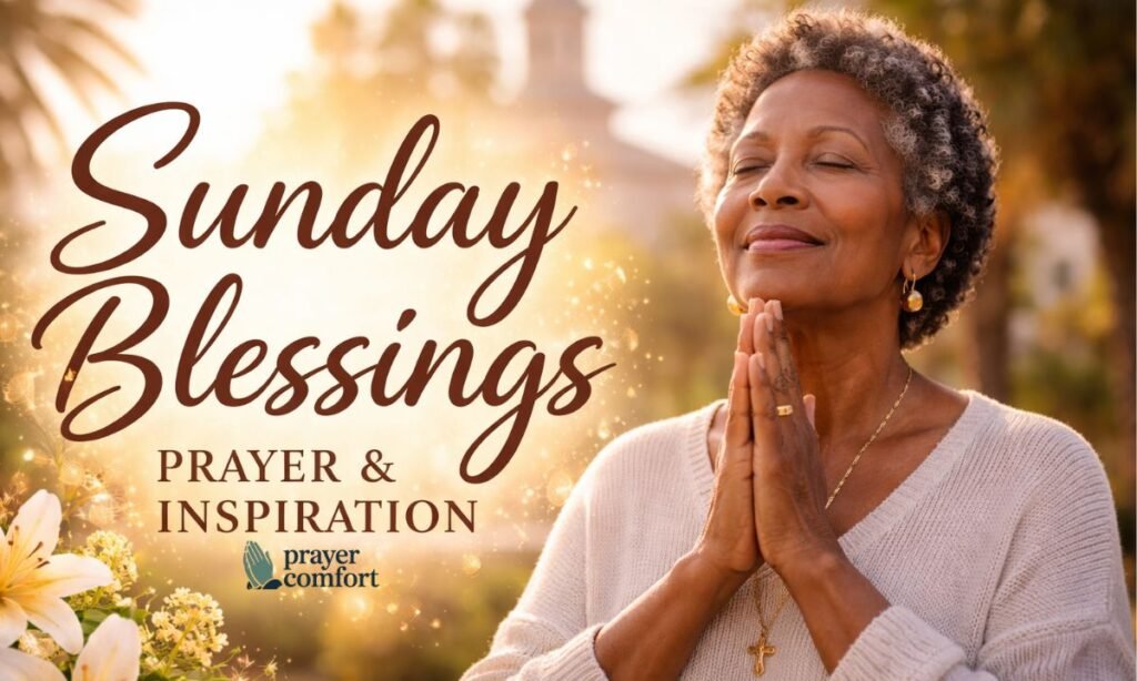 Prayer african american sunday blessings