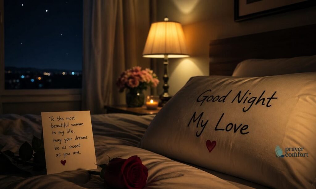 Romantic Good Night Message for her