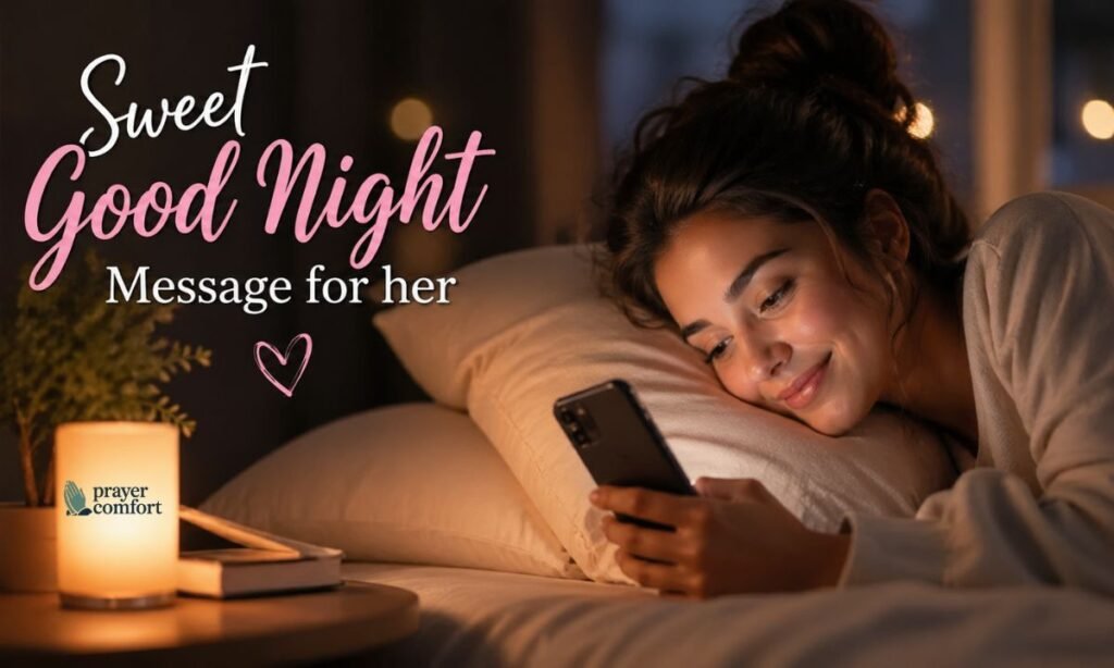 Sweet Good Night Message for her