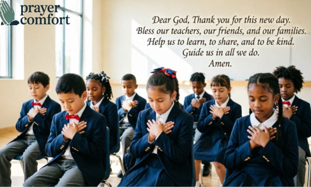 english prayer for kids in school​