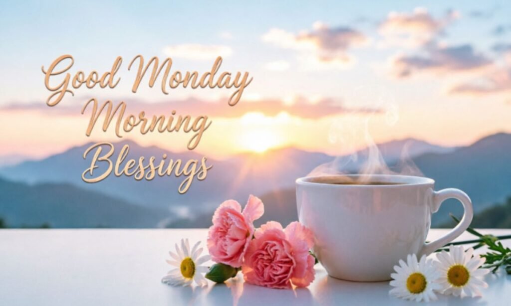 good monday morning blessings