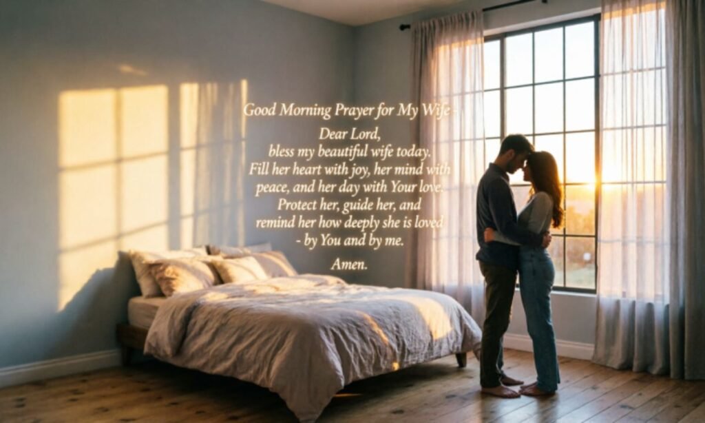 good morning prayer message for my wife