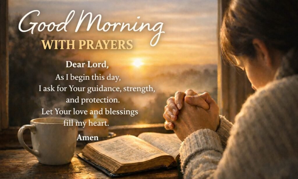 good morning with prayer