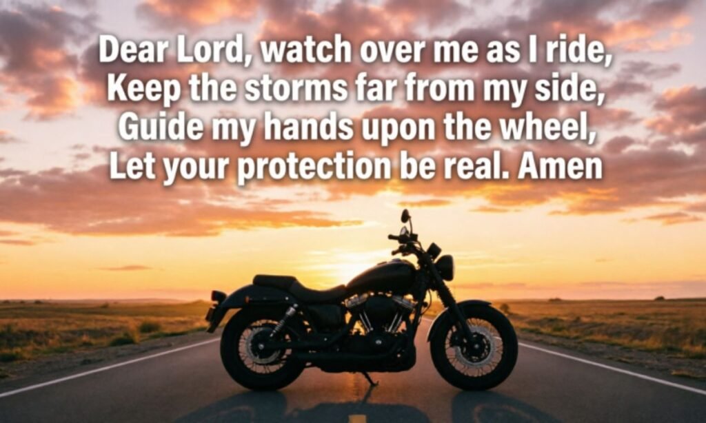 short and sweet bikers prayer poem