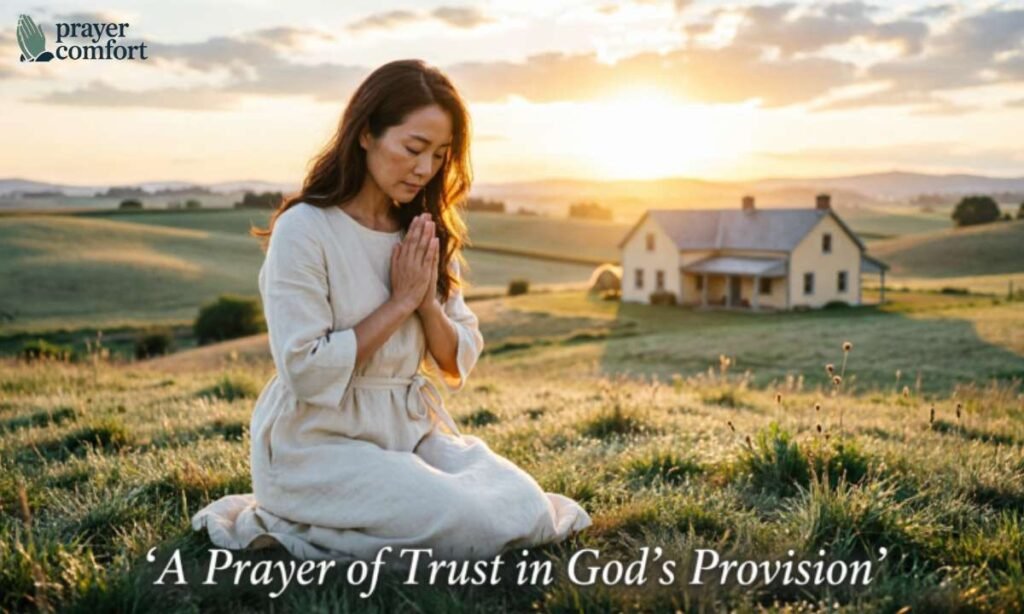 A Prayer of Trust in God's Provision
