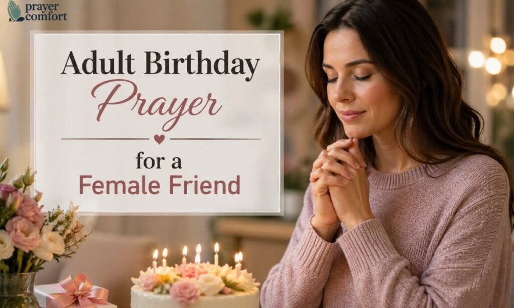 Adult Birthday Prayer for a Female Friend