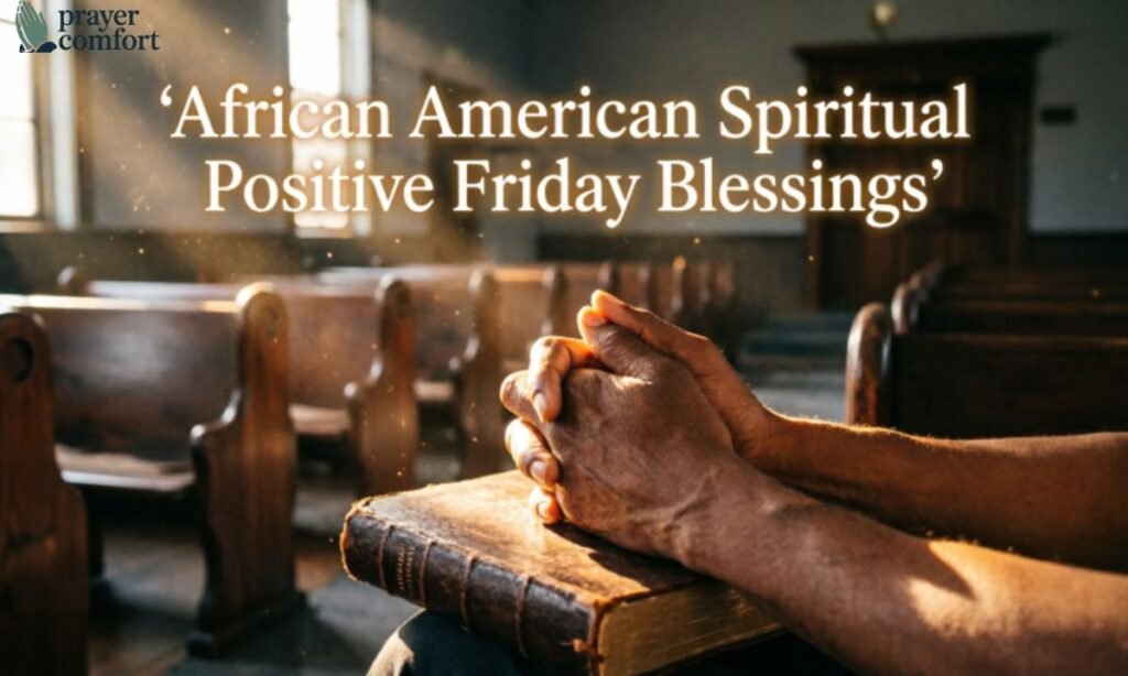 African American Spiritual Positive Friday Blessings​