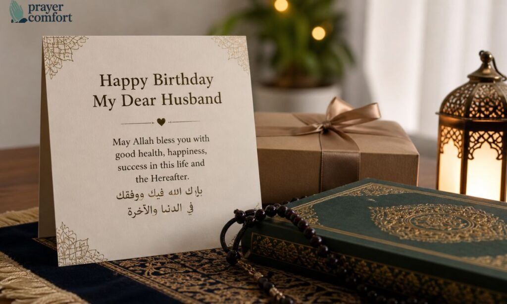 Birthday Wishes for husband in Islamic way