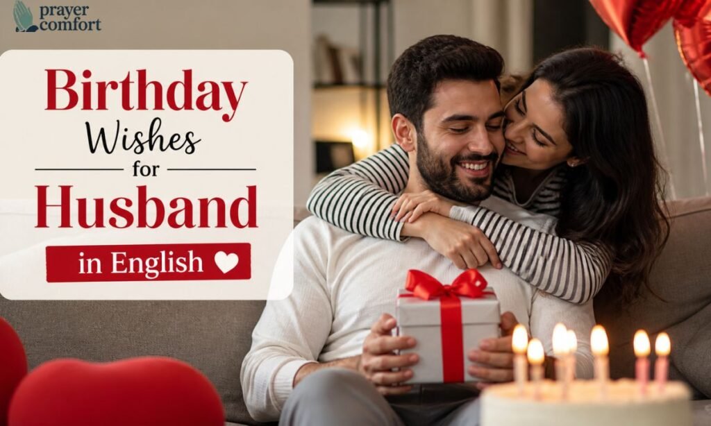 Birthday wishes for husband in English
