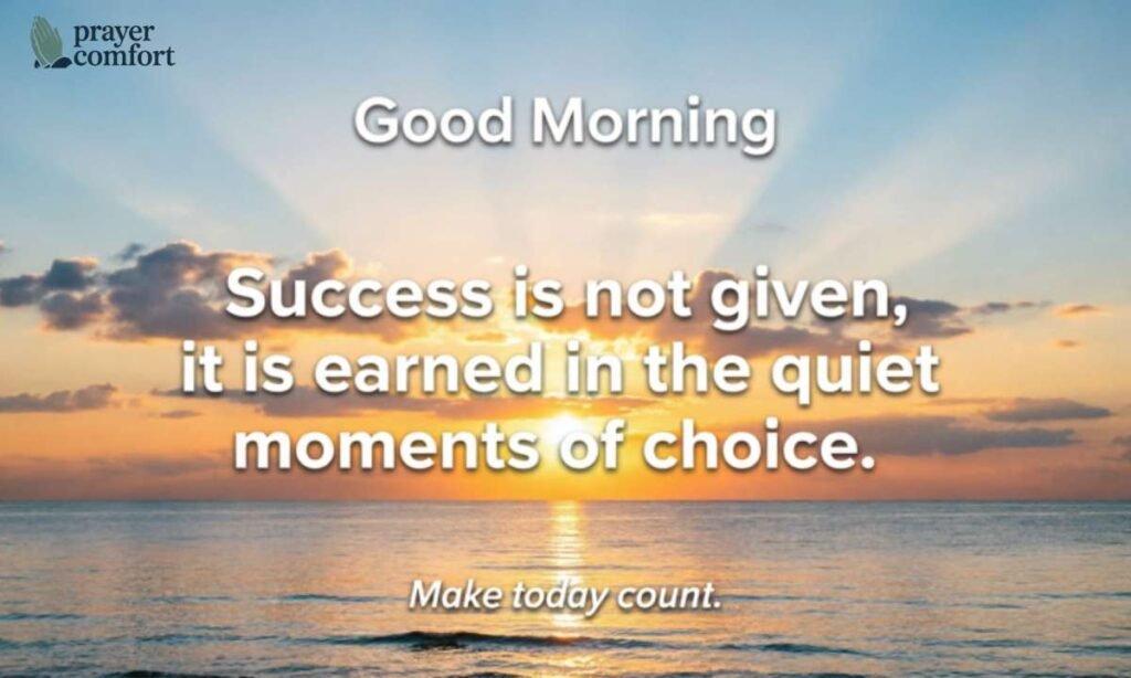 Deep Meaningful Good Morning Quotes for Success