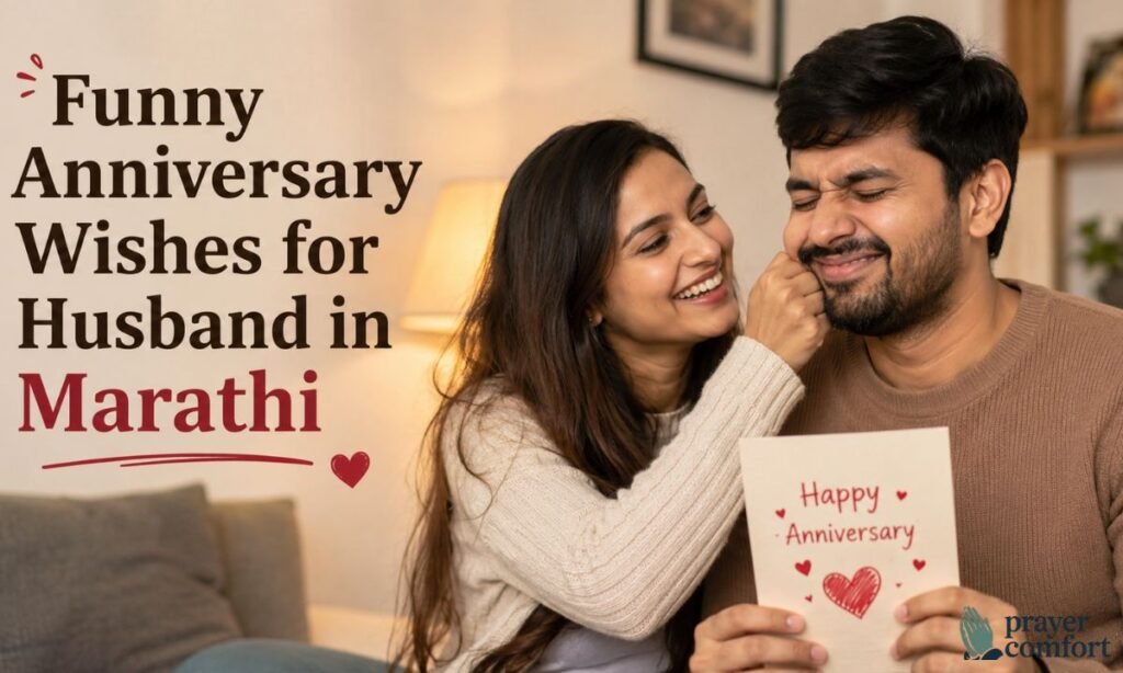 Funny anniversary wishes for husband in marathi