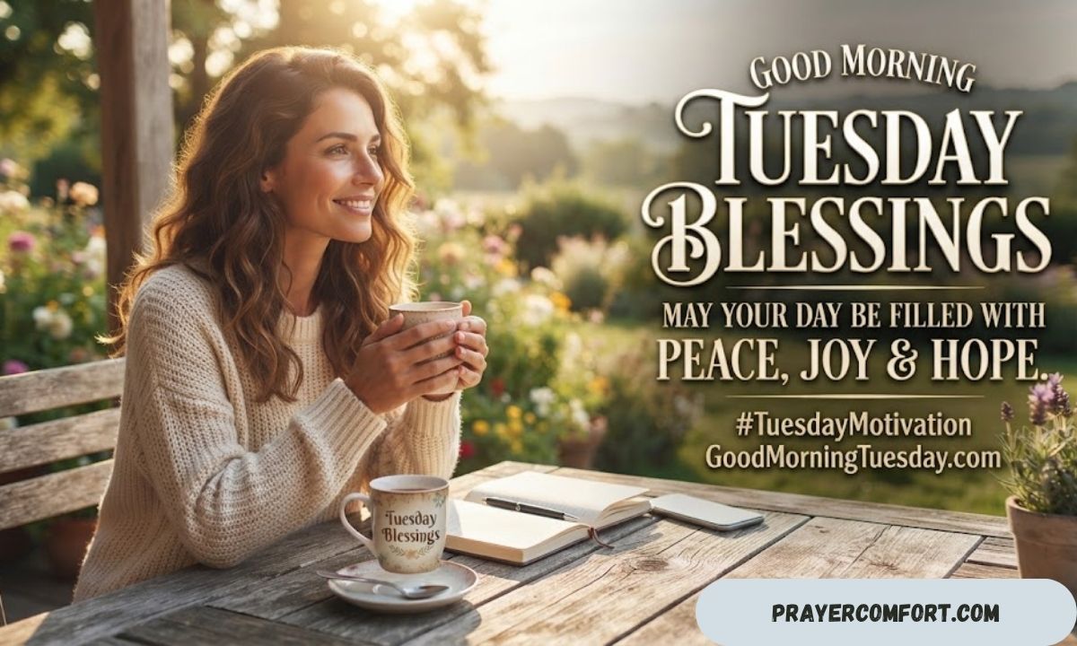 Good Morning Tuesday Blessings Quotes