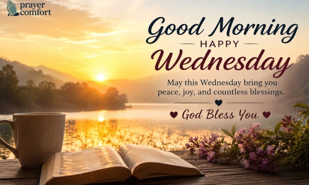 Good Morning Wednesday Blessings and Prayer