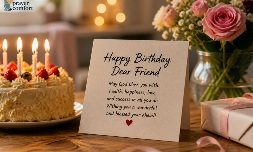 Happy Birthday Prayer for a Friend