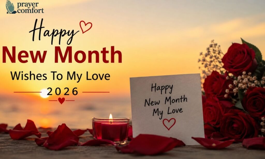 Happy New Month Wishes To My Love 2026