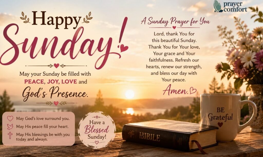 Happy Sunday Wishes and Prayers