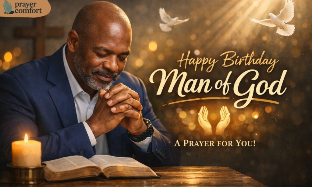 Happy birthday man of God prayer