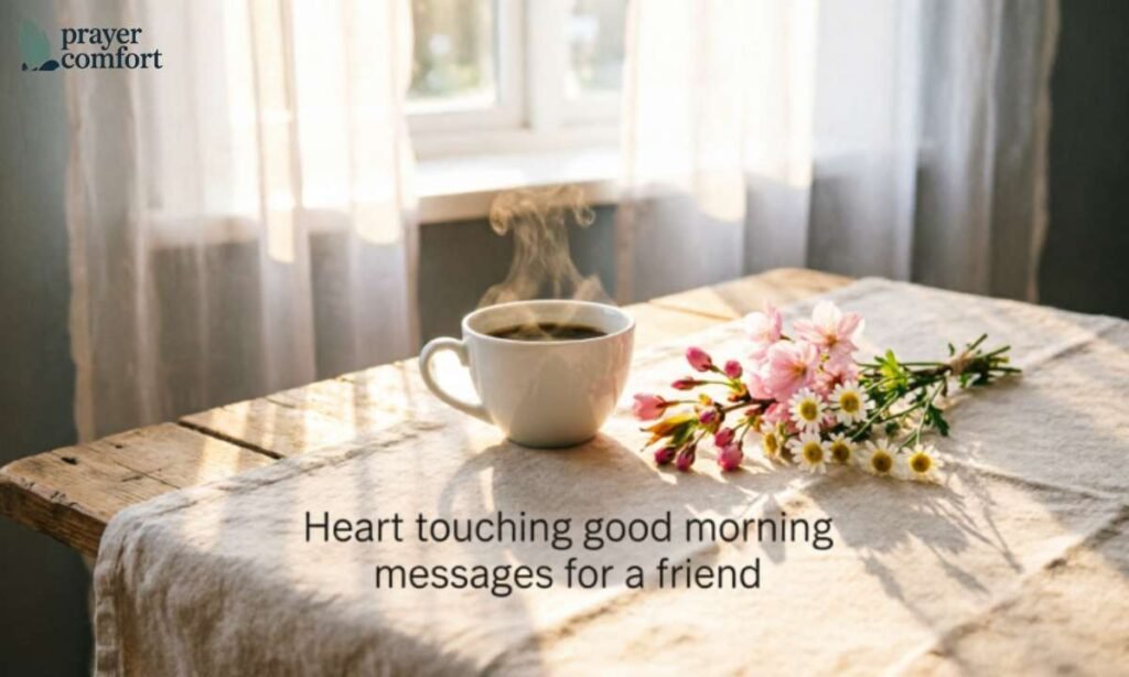 Heart touching good morning messages for a friend