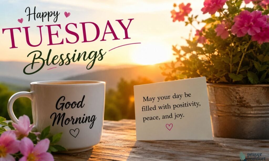 Positive Good morning Tuesday Blessings