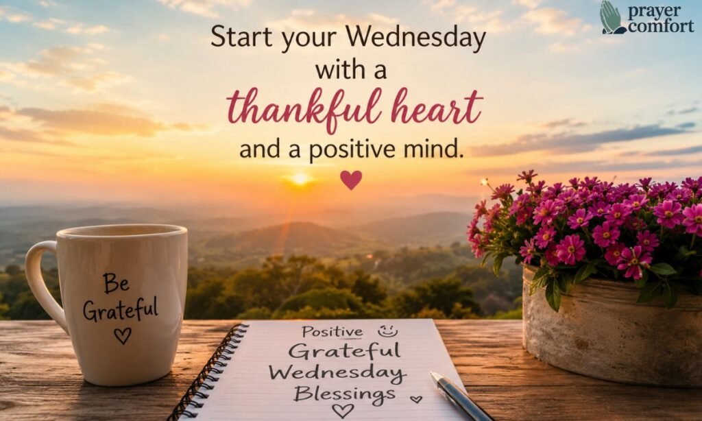 Positive Grateful Wednesday Blessings