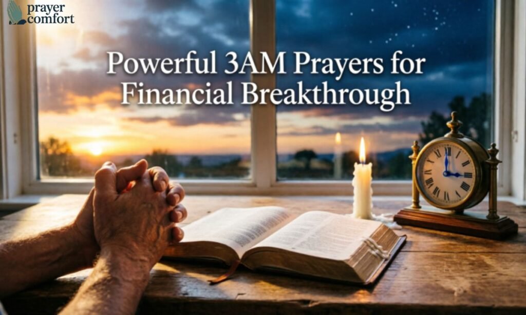 Powerful 3AM Prayers for Financial Breakthrough