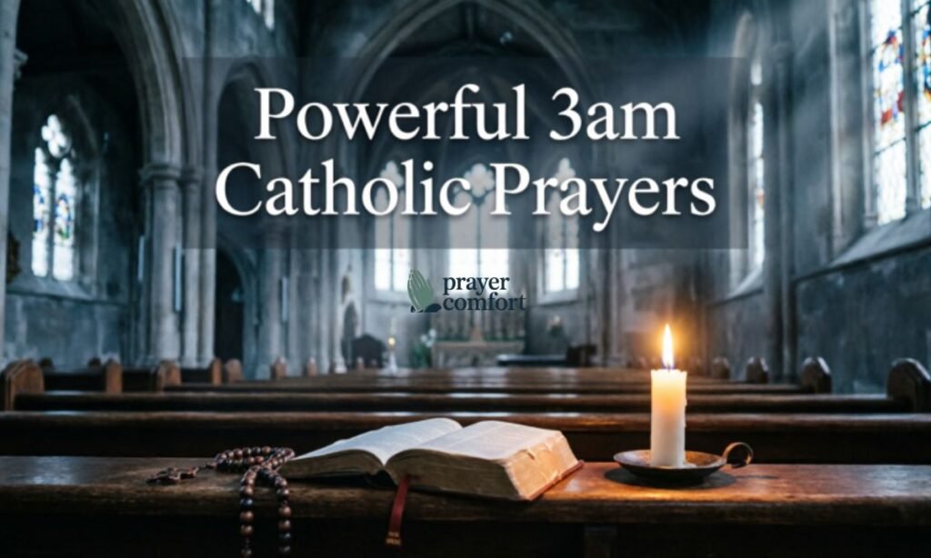 Powerful 3am Catholic Prayers